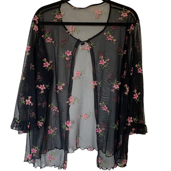 Sheer Feminine Blazer - 1X - Picture 7 of 12